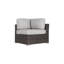Ensemble de conversation modulaire en osier PEHD l 103 po x P 34 po x H 34 po LSI Modern
