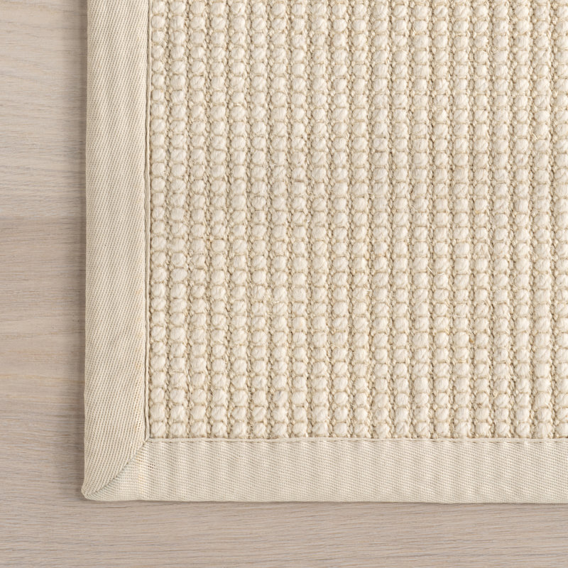 Tapis géométrique en laine Monica, Tapis de couloir 30 po x 96 po
