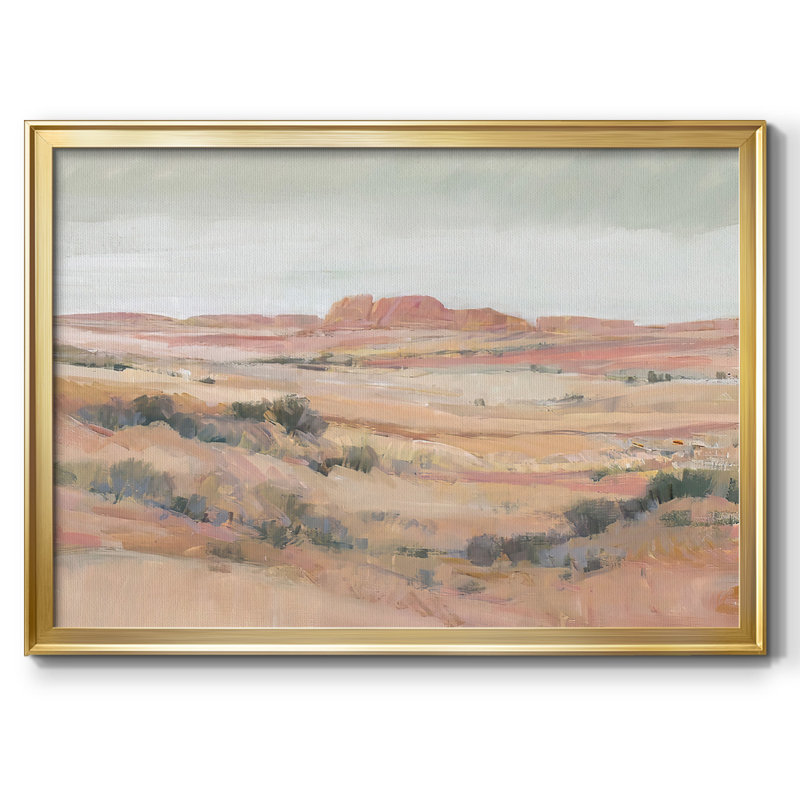 Southwest Landscape II-Framed Gallery Wrapped Canvas_2784888, H 18 po x l 26 po, Or