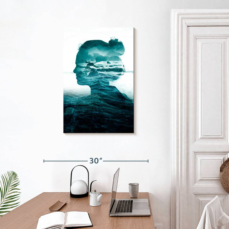 Leisha The Sea Inside, 30" H x 20" W