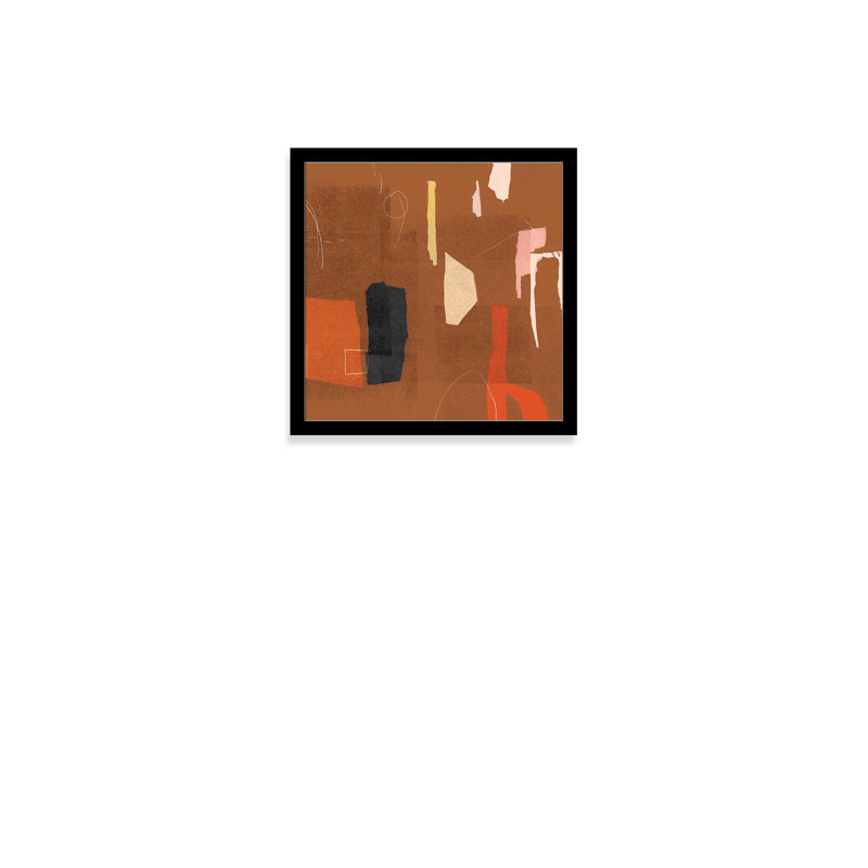 Ultra II Cinnamon Version by John Constable, 24.5" H x 24.5" W x 1.125" D, Gold Bead