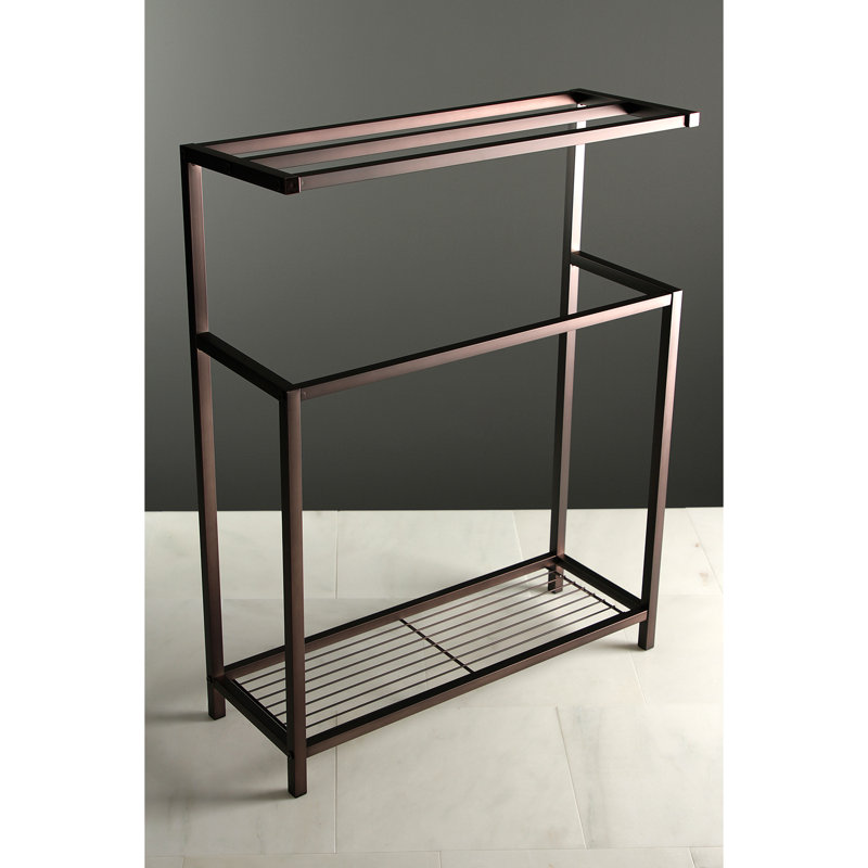 Kingston Brass Edenscape Freestanding Towel Rack, Oil Rubbed Bronze