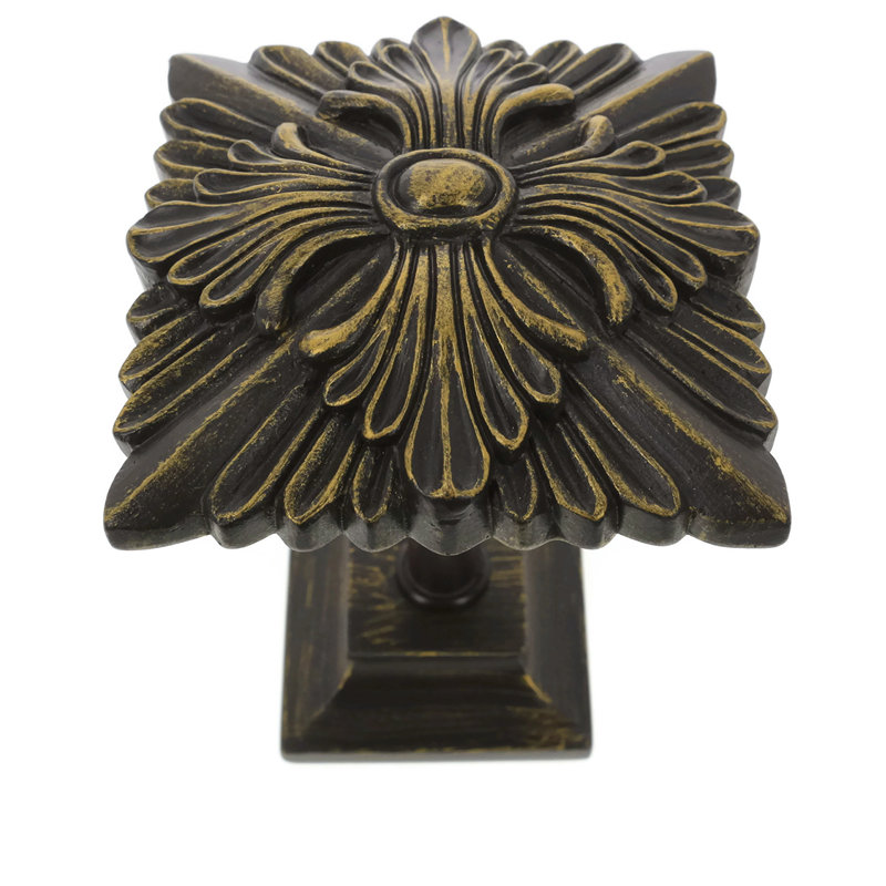 Retenue de rideau Carlson Drapery Medallion, Bronze/Doré