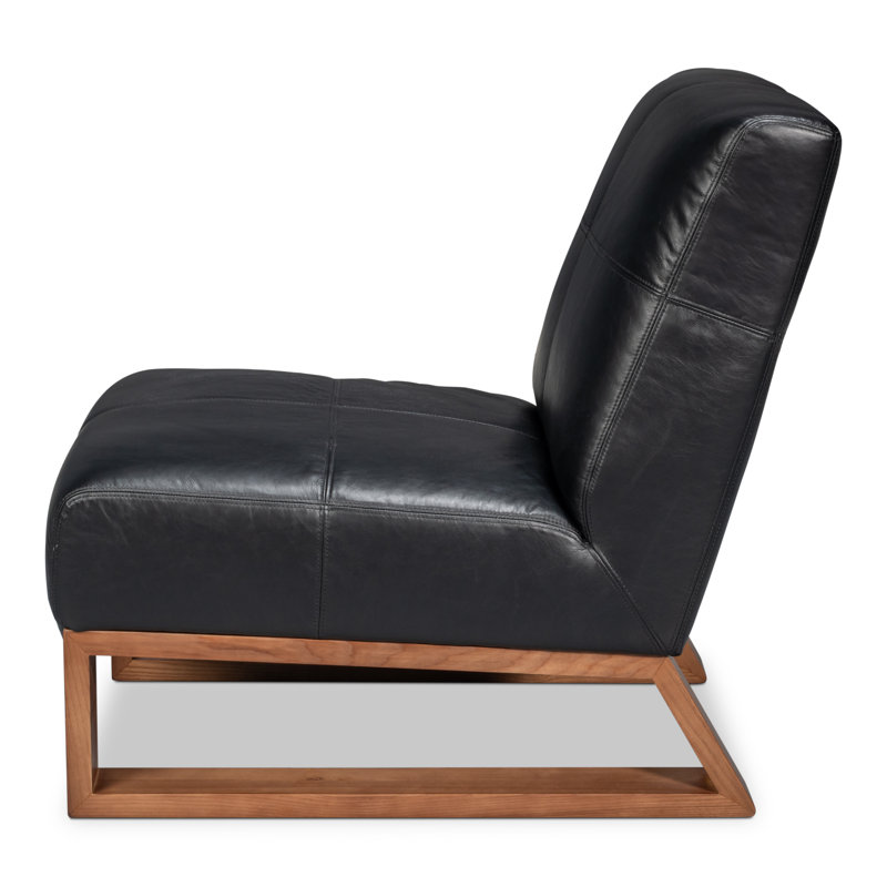 Wylam Slipper Chair, Black