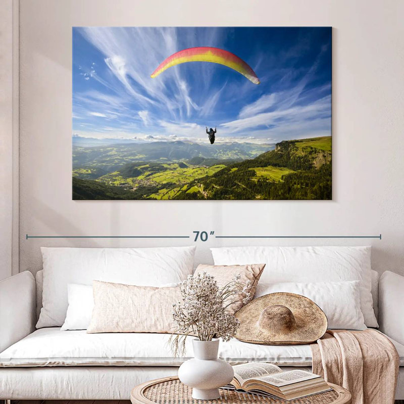 Sireci Powered Paraglider, 34" H x 51" W