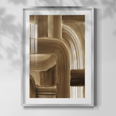 «Steel Plates I», reproduction encadrée