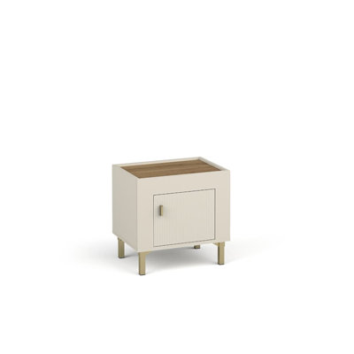 Paikea 48cm W Manufactured Wood Bedside Table