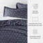 Ensemble de housse de couette brossé deux fois et ultradoux-120191485-120191490