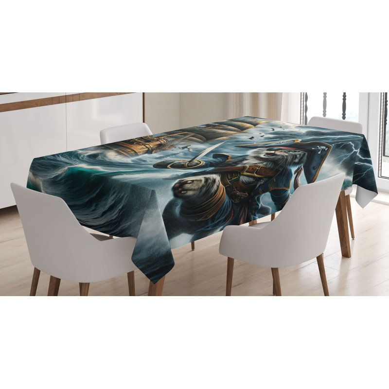 Neosho Rectangle No Pattern Microfiber Tablecloth, 90" Rectangle
