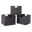 Ensemble de paniers pliables en rotin-1344625719