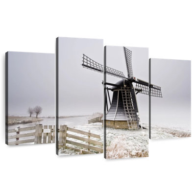 Alvord Winter Windmill