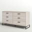 Commode double l 59 po Manuel