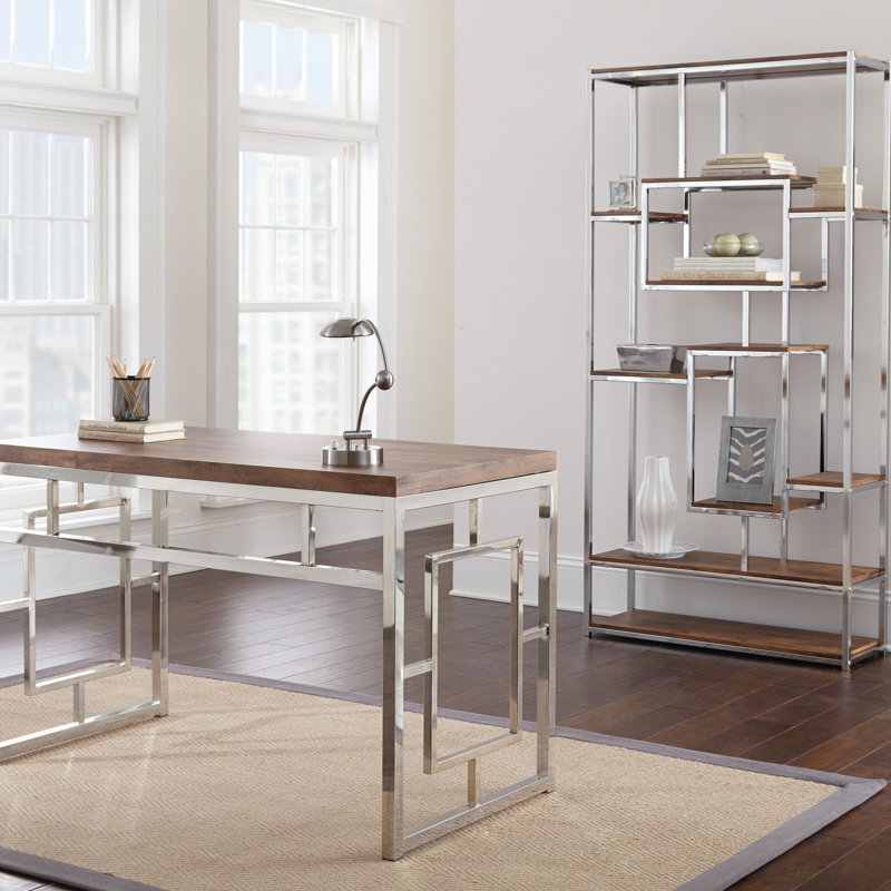 Alize - Bureau - Bureau de style contemporain (Bureau), Brun foncé