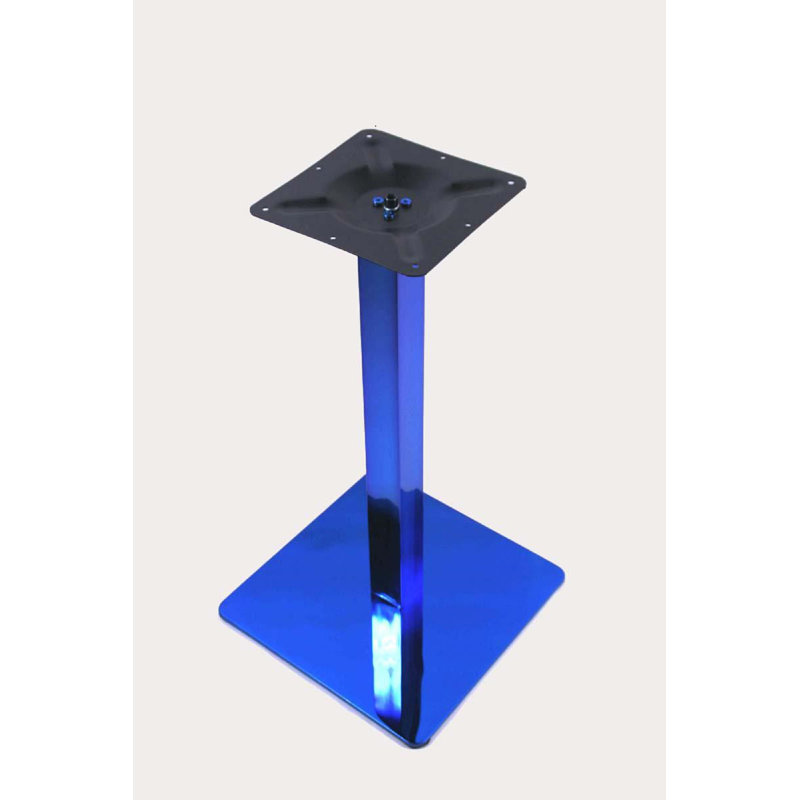 Table Base, 72cm H x 40cm W x 40cm D, Blue