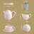 Mercer41 Joquan 38oz. Ombre Teapot Set-924812964