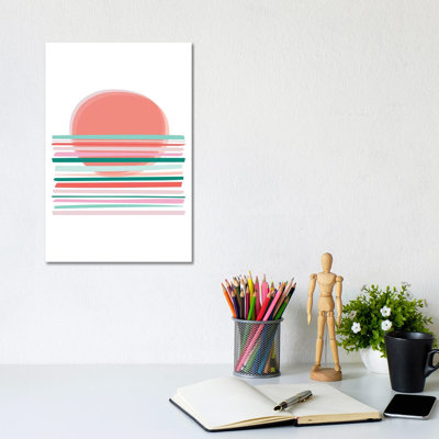 Sunset - Wrapped Canvas Painting