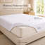  Housse de protection matelassée imperméable avec housse 100% coton et passepoil profond-133294648