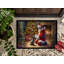 Paillasson Scottish Terrier and Santa Claus-112753746