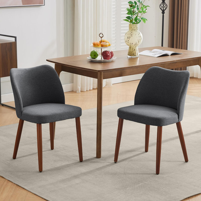 Ensemble de 2 chaises de salle à manger à oreilles Modern