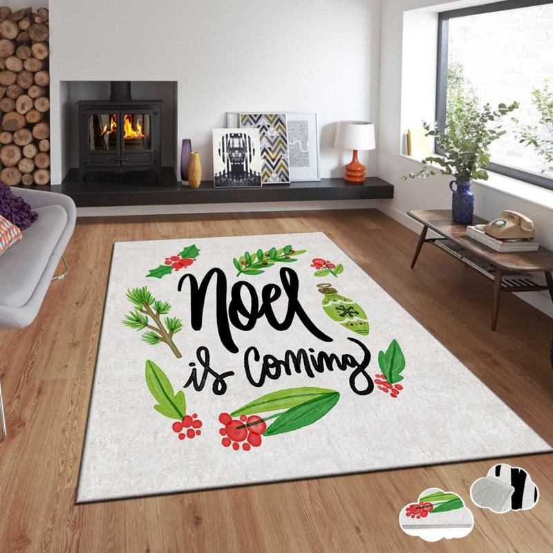 Luxurious Area Carpet (4 ft x 6 ft), 100% Polyester, 0.08 in Pile Height | Non-Slip Dot Underside, Laminated Sponge for Comfort | Easy Clean Velvet Fabric, Machine Washable | Elegant Digital Printing for Modern Decor