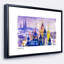 «Prague Vector Illustration», reproduction sur toile tendue-26666076