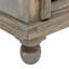 Table de chevet en bois gris antique - Design classique pour chambre à coucher, salon | Table d'appoint compacte avec rangement