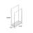 Kingston Brass Edenscape Freestanding 2-Tier Towel Rack-11173596