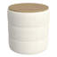 Repose-pieds avec rangement Homepop-100811350