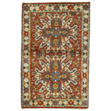 Cotton Area Rug in Gray