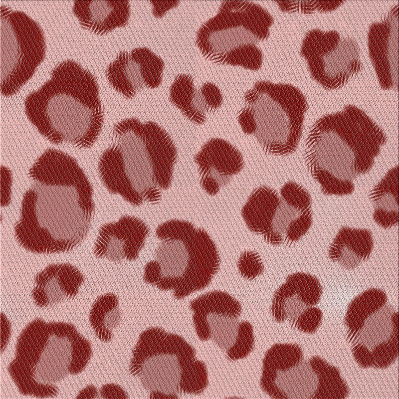 Animal Print Indoor Rug, Square 5'