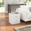 Demonica 45cm W Steel Bedside Table