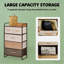 Armoire autoportante à plusieurs niveaux et tour de commode pour le rangement dans le couloir