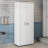 Tall Garage Cabinet In White-125136642