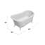 54'' L Soaking Bathtub-135155486-135155481