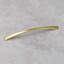 Brushed Brass Slim Bow Handles-126282171
