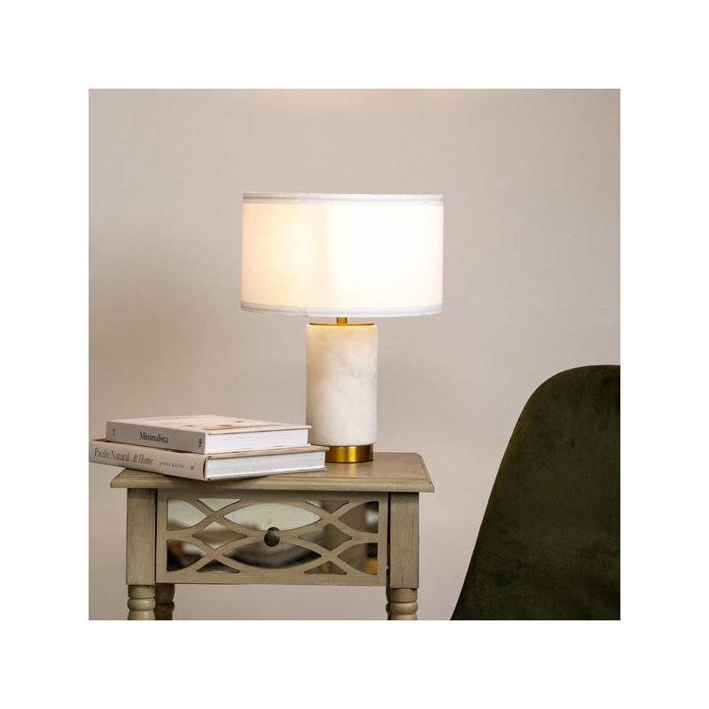 Yizelle Marble USB Desk Lamp