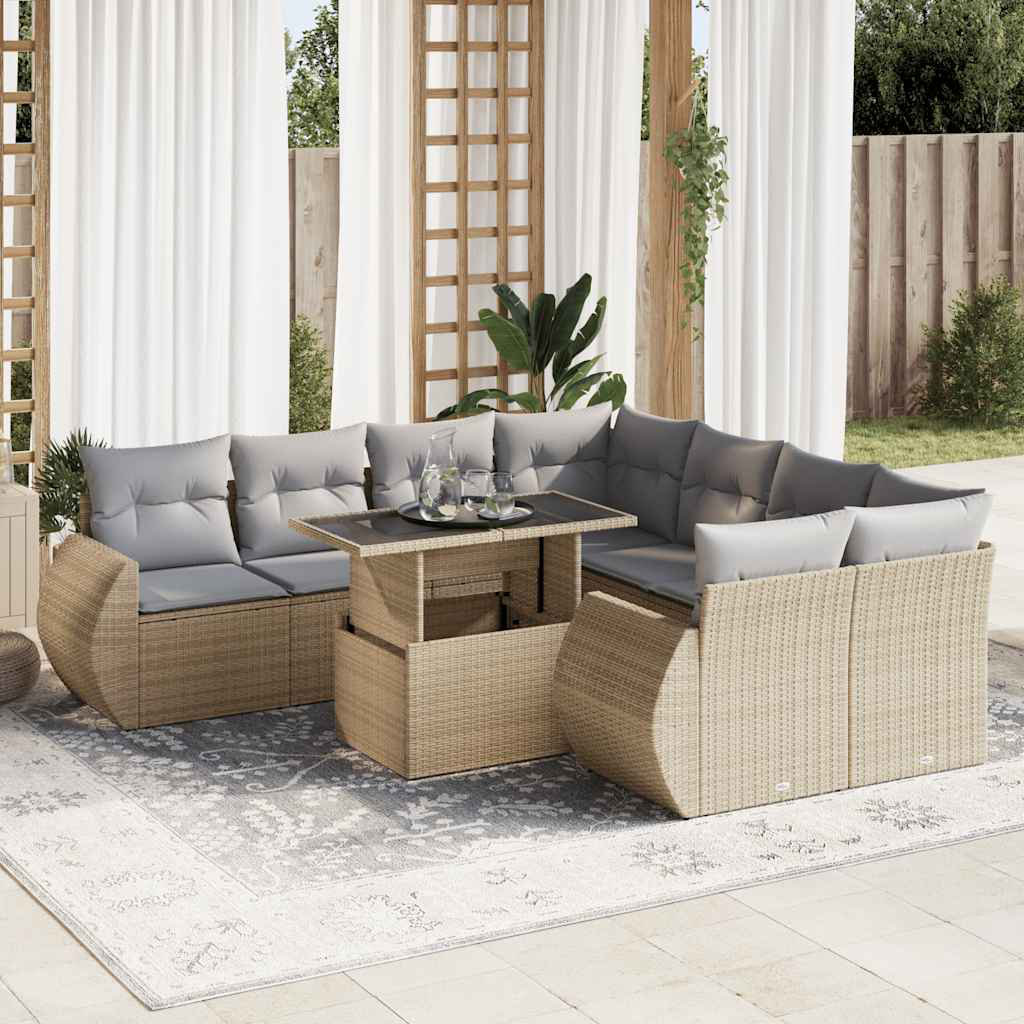 Gartensofa Antwione mit Kissen