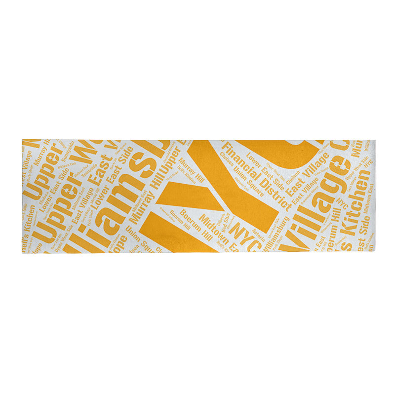 Chenille Indoor Rug, Runner 2.5' x 8'