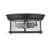 Canale Glass Flush Mount-612633027-612633039