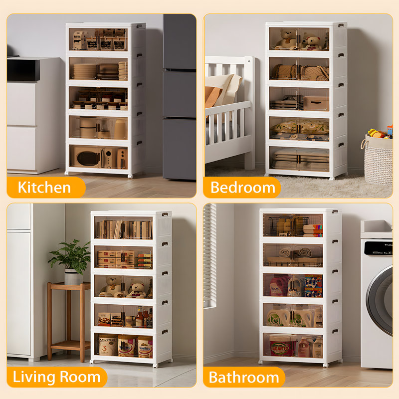 Pull Out Drawer, 5 layers - 113 Litres