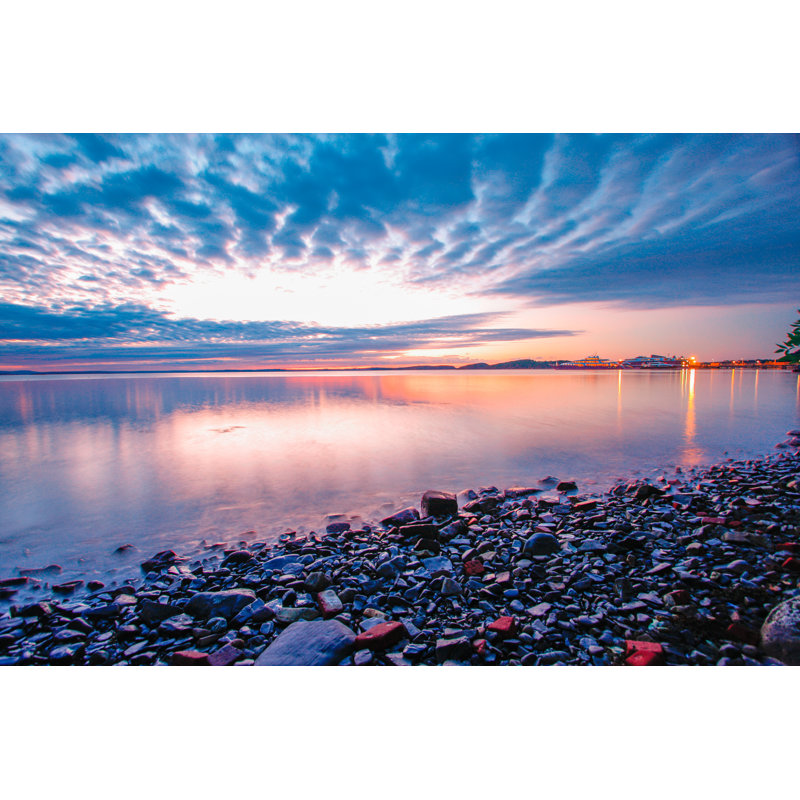 Bar Harbor Coastline - Photographie sur toile tendue, H 8 po x l 12 po