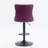 Swivel Velvet Barstools Adjusatble Seat Height From 25-33 Inch,17.7 Inch Base, Modern Upholstered Bar Stools With Backs Comfortable Tufted For Home Pub And Kitchen Island,Set Of 2-453180241