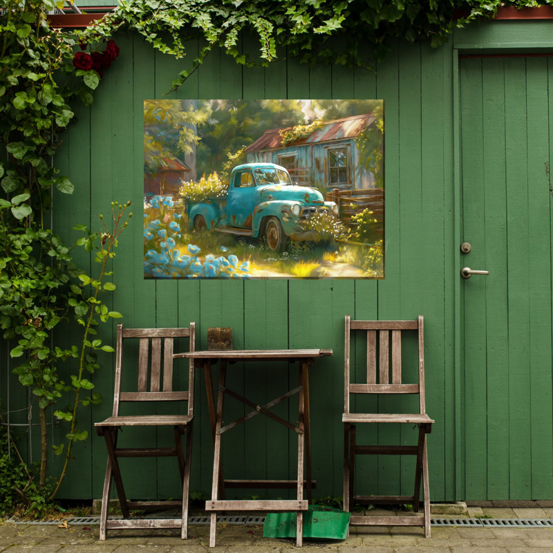 Art sur toile Old Blue