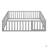 Full Size Wood Daybed Frame With Fence-1649170954