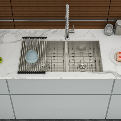 B2527236 Undermount Double Bowl Other Kitchen Sink