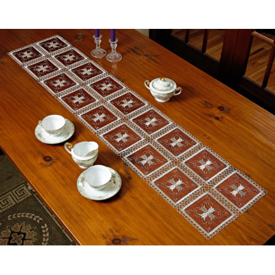 Annabell Embroidered Table Runner