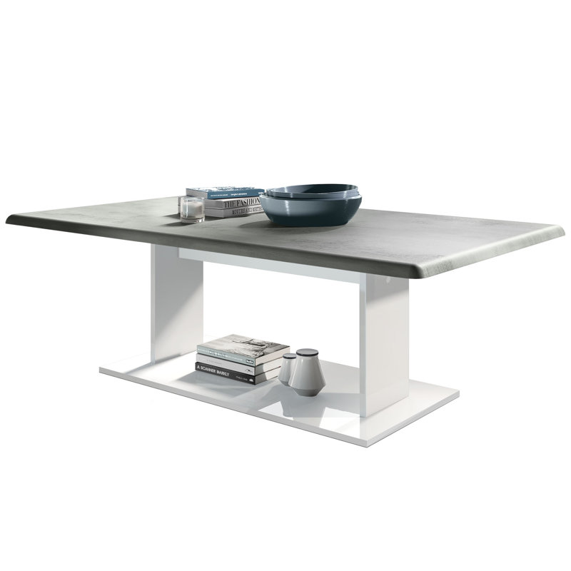 Akamu Trestle Coffee Table, Concrete Oxide Optics