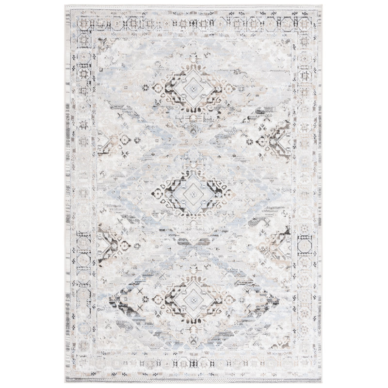 Tapis oriental d'intérieur / extérieur Henar Performance, Rectangle 8 pi x 10 pi