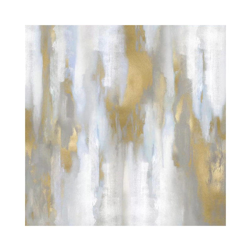 Apex Gold III 1 Piece Wrapped Canvas Painting, 93.98 cm H x 93.98 cm W x 3.175 cm D