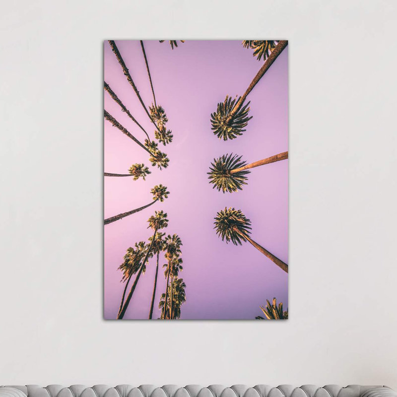 Palm Boulevard by Honeymoon Hotel - Wrapped Canvas Print, 152.5 cm H x 101.5 cm W